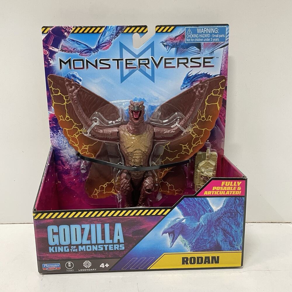 NEW MonsterVerse Godzilla King of the Monsters Rodan Action Figure W/ Tank